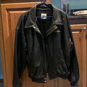 Universal studios leather jacket